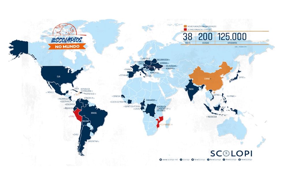 Escolápios no mundo