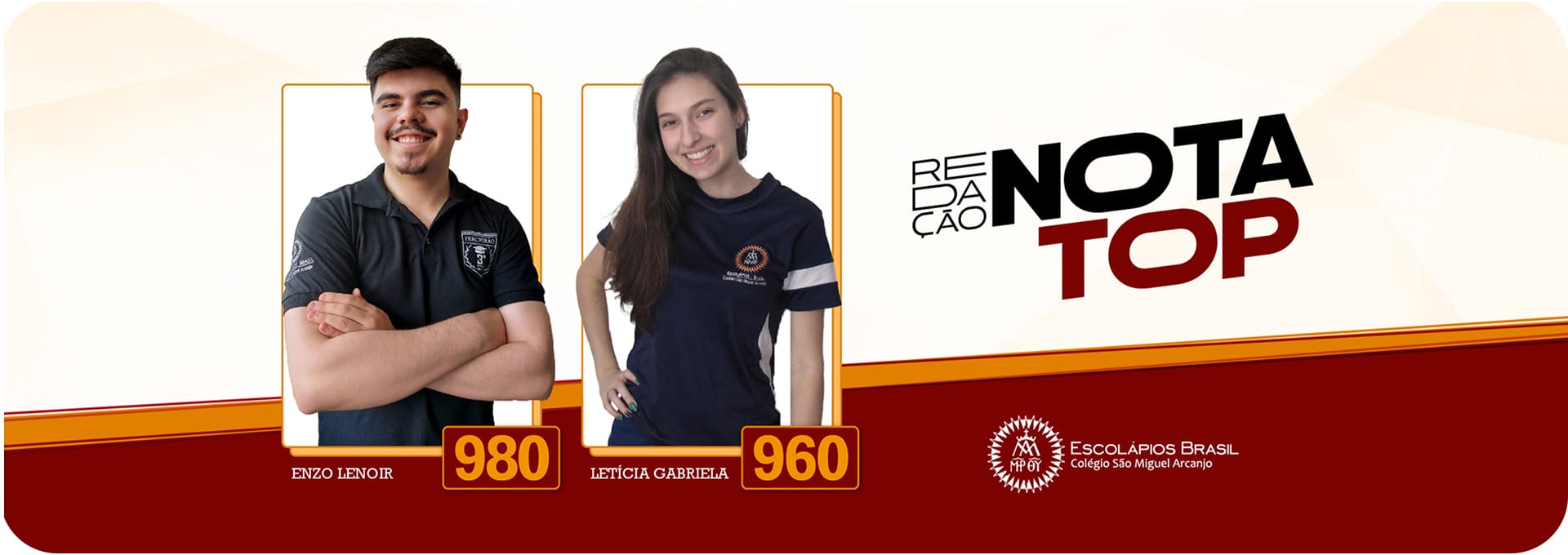 Nossos alunos são destaque na redação do ENEM 2020